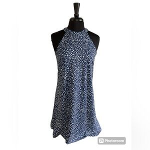 Navy Blue/White Sundress